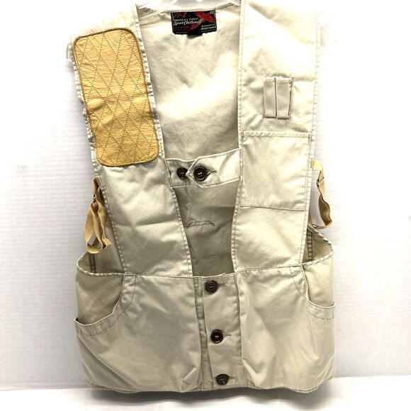 10X Other - Vintage 10X Fishing/Hunt Vest Multiple Pockets Sz 32 Made in USA Good Condition